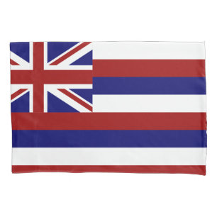Hawaii flag pillowcase