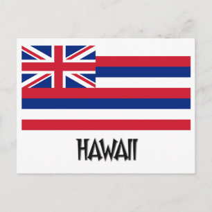 Hawaii Flag Postcard