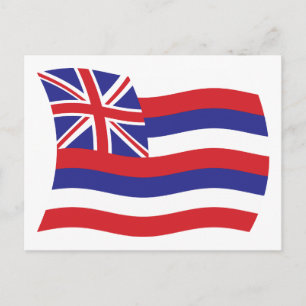 Hawaii Flag Postcard