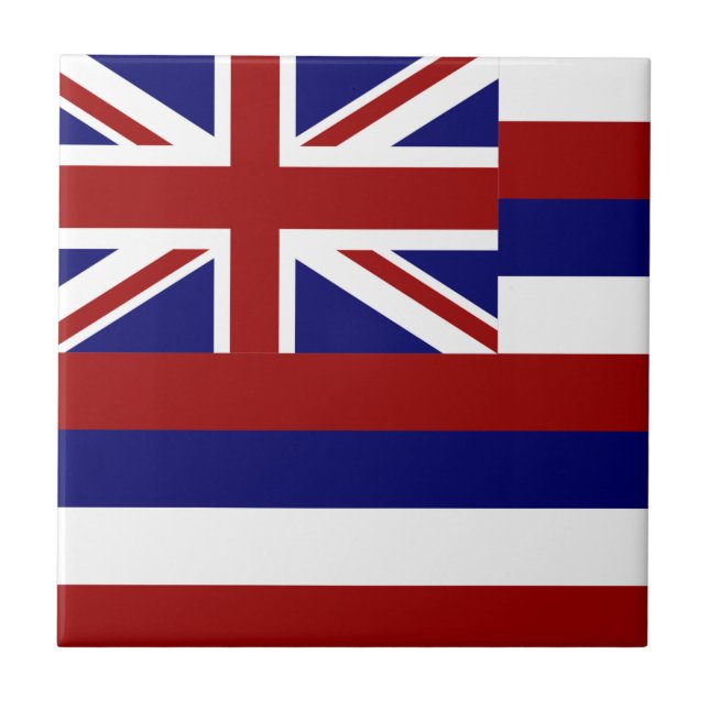 Hawaii flag tile (Front)