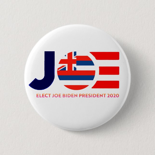 Hawaii for Joe 2020 6 Cm Round Badge (Front)