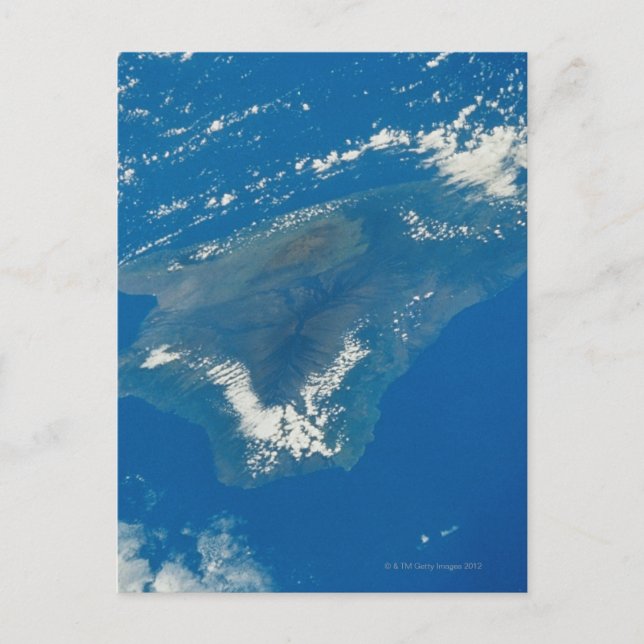 Hawaii from Space Postcard (Front)