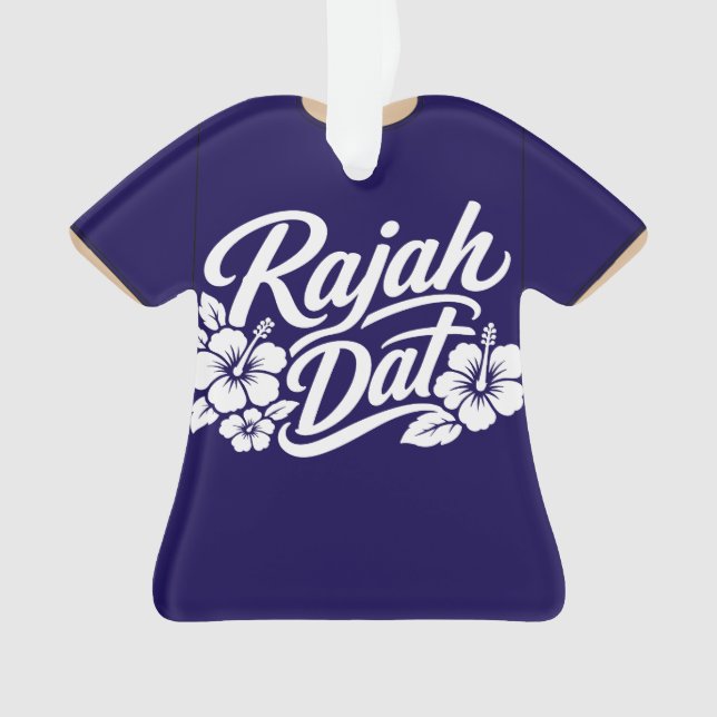 Hawaii Graphic T-Shirt  Ornament (Front)
