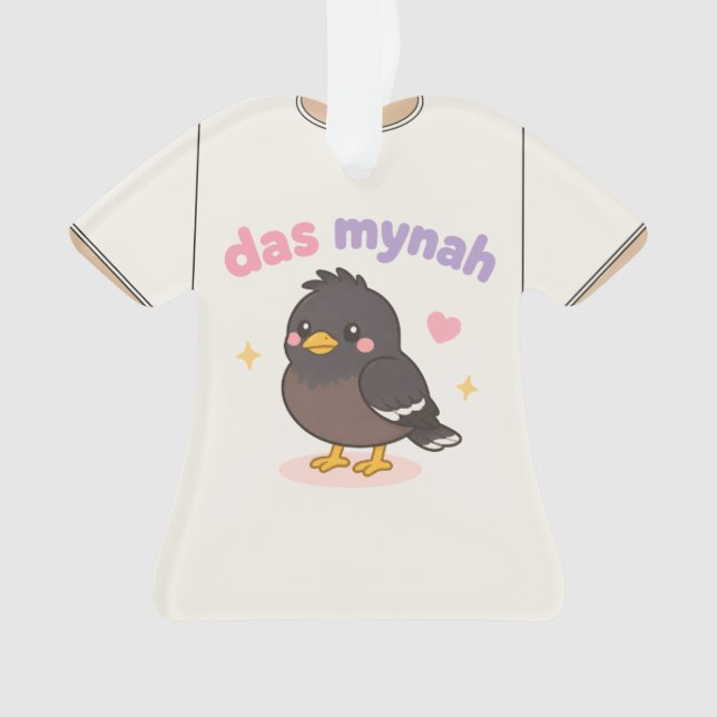 Hawaii Graphic T-Shirt  Ornament (Front)