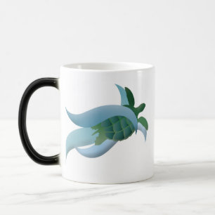 Hawaii Green Sea Turtle Magic Mug