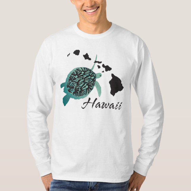 Hawaii Green Sea Turtle T-Shirt (Front)