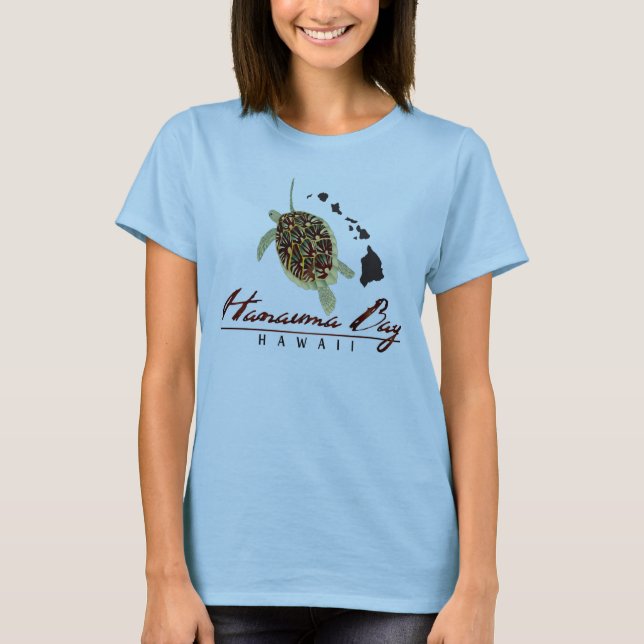 Hawaii Green Sea Turtle T-Shirt (Front)