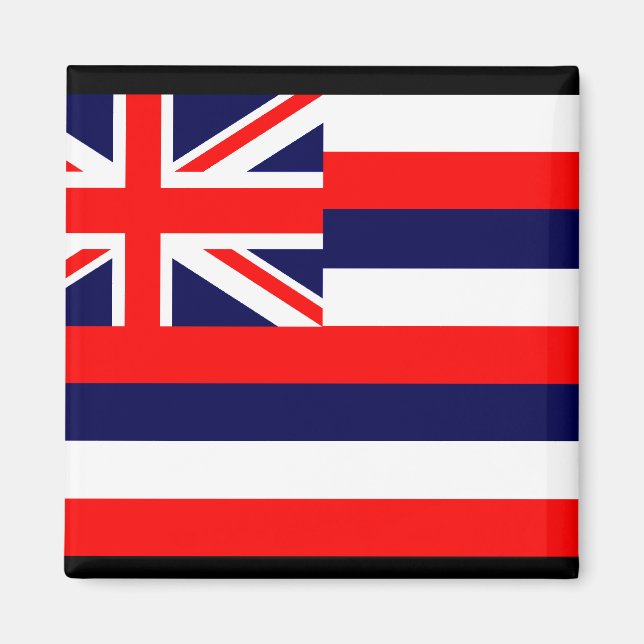 HAWAII / HAWAIIAN FLAG MAGNET (Front)