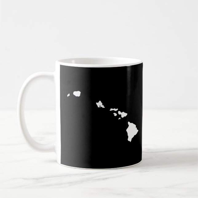 Hawaii Hawaiian Islands  Coffee Mug (Left)