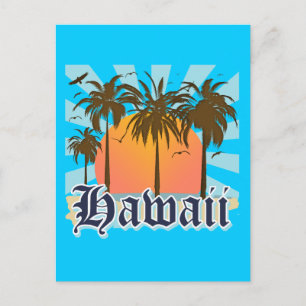 Hawaii Hawaiian Islands Sourvenir Postcard
