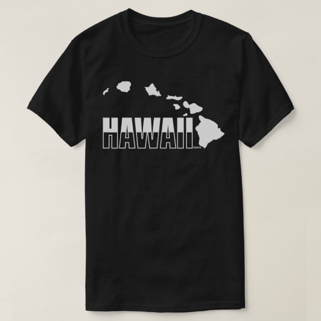 Hawaii Hawaiian Islands  T-Shirt (Design Front)