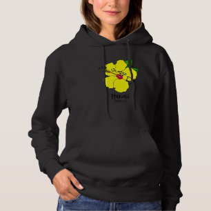 Hawaii Hibiscus Flower Hoodie