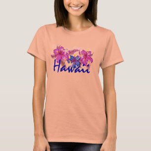Hawaii hibiscus flower shirt