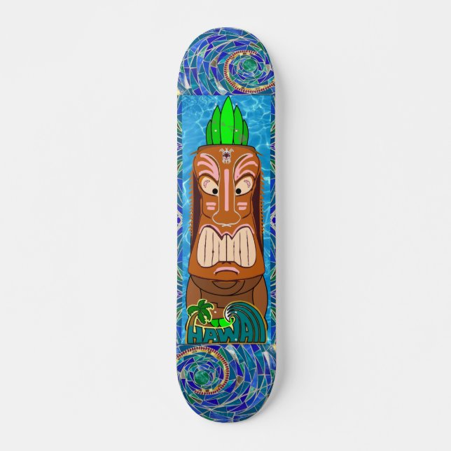 Hawaii High Tide Skateboard (Front)