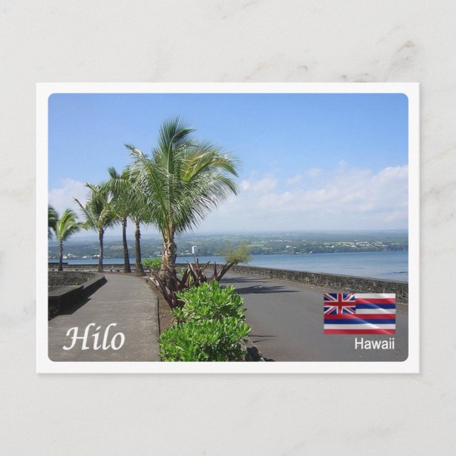 Hawaii - Hilo - Postcard (Front)