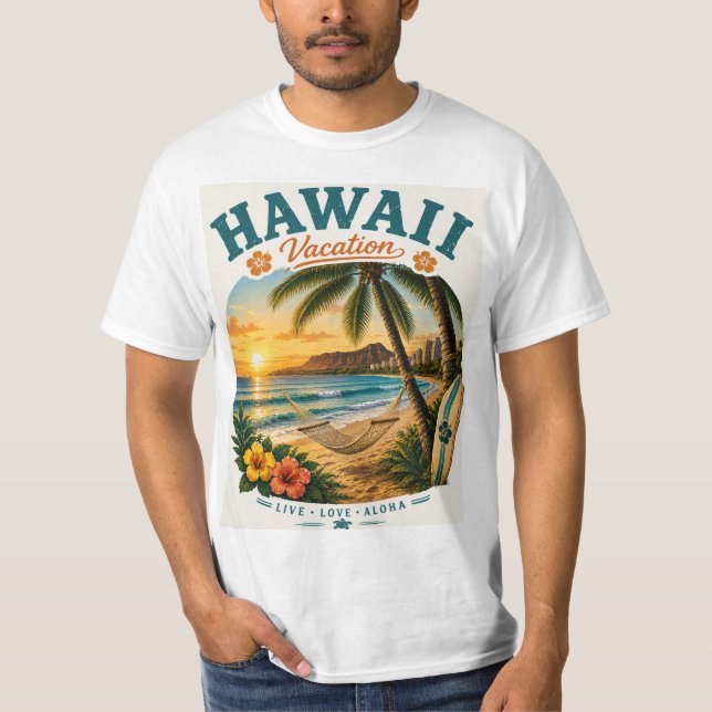 Hawaii Holiday T-Shirt (Front)