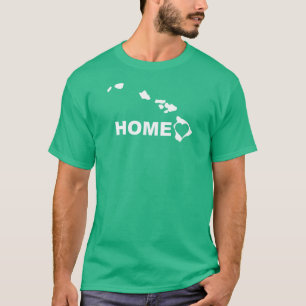 Hawaii Home Away From State T-Shirt Tees
