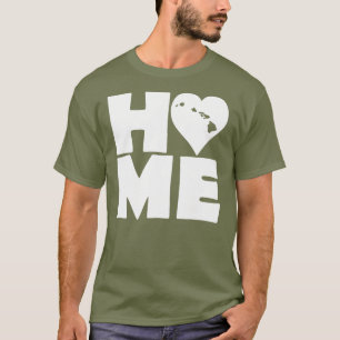 Hawaii Home Heart State Tees T-Shirt