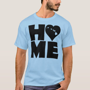 Hawaii Home Heart State Tees T-Shirt