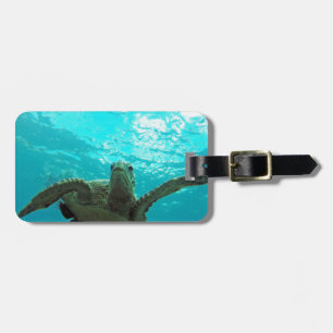 Hawaii Honu Turtle Luggage Tag