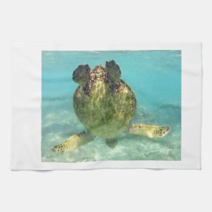 Hawaii Honu Turtle Tea Towel