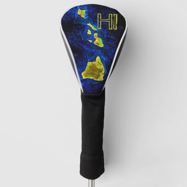 Hawaii - HQ Golf Head Cover (Front)