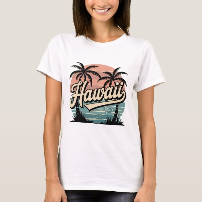 Hawaii Island  T-Shirt (Front)
