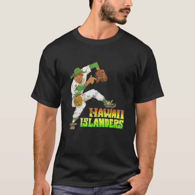 Hawaii Islanders Baseball  T-Shirt (Front)