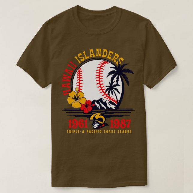 Hawaii Islanders T-Shirt (Design Front)