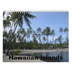 HAWAII ISLANDS CALENDAR