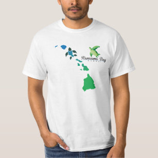 Hawaii Islands Chain - Hanauma Bay Oahu Turtle T-Shirt
