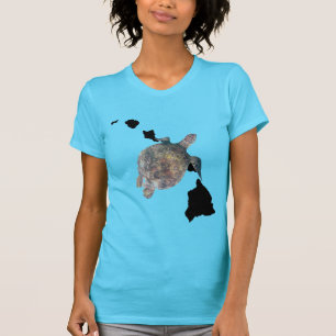 Hawaii Islands Oahu Turtle T-Shirt