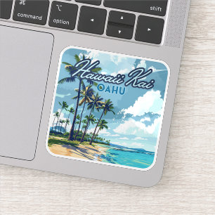 Hawaii Kai Honolulu Oahu Hawaii Retro