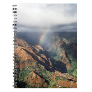 Hawaii, Kauai, Waimea Canyon State Park Spiral Notebook