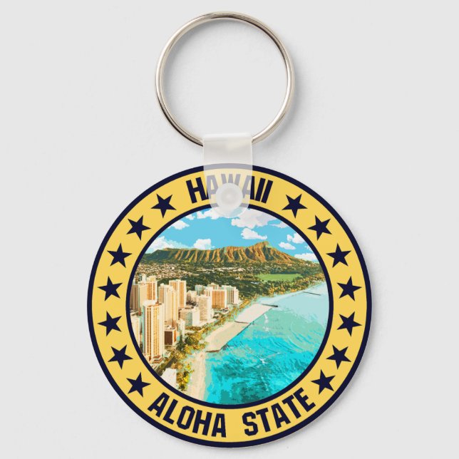 Hawaii                                             key ring (Front)