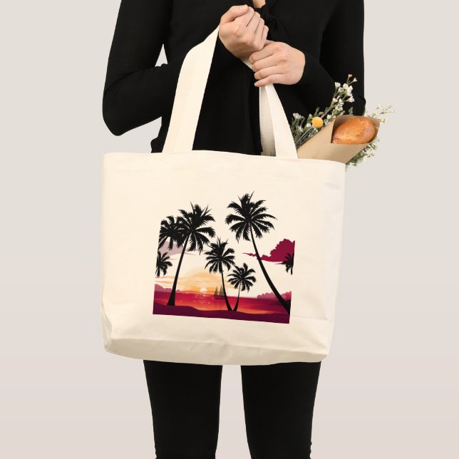 Hawaii Large Tote Bag (Front (Product))