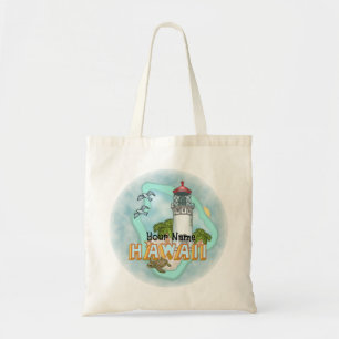 Hawaii Lighthouse Tote Bag