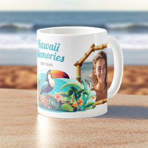 Hawaii Memories Photo Collage Souvenir Coffee Mug