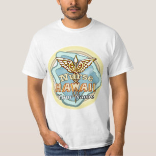 Hawaii Nurse Caduceus T-Shirt