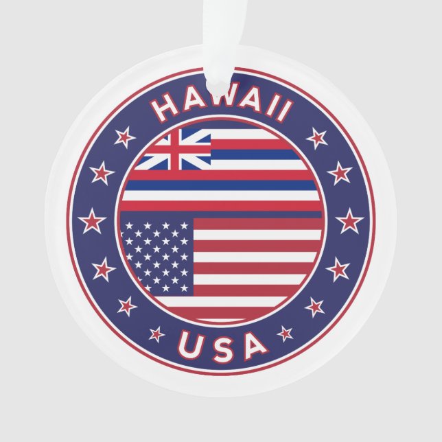 Hawaii Ornament (Front)