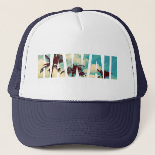 Hawaii Palms Trucker Hat