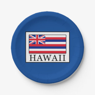 Hawaii Paper Plate