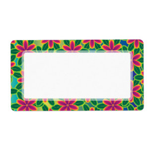 Hawaii Passion Hot Pink Tropical Flower Power