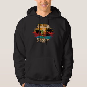 Hawaii Pineapple Hawaiian  Tropical Hoodie