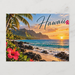 Hawaii postcard