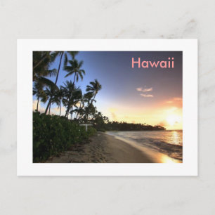 hawaii postcard