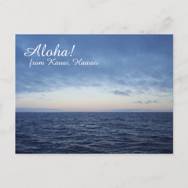 Hawaii Postcard (Front)