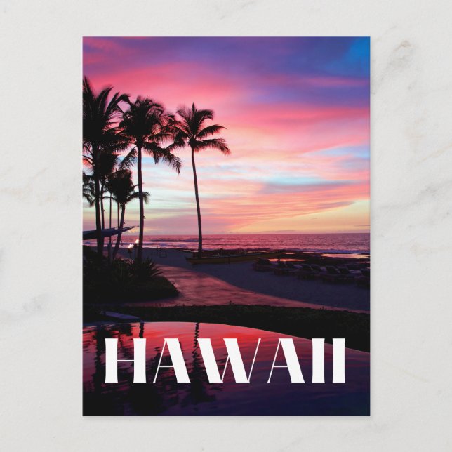 Hawaii Postcard (Front)