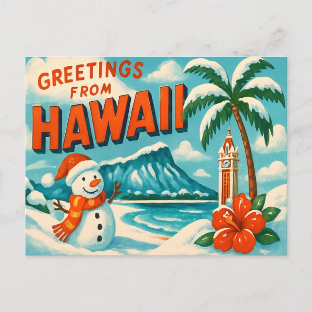 HAWAII Postcard (Front)