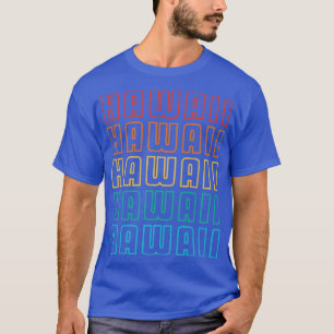 Hawaii Retro Hollow Five TShirt